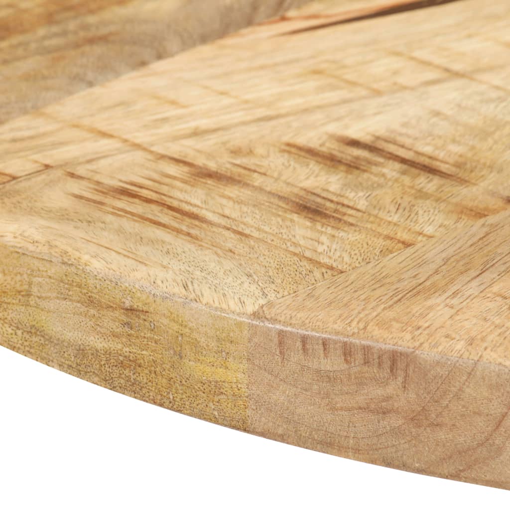 vidaXL Mesa bistrô Ø60x76 cm madeira de mangueira áspera