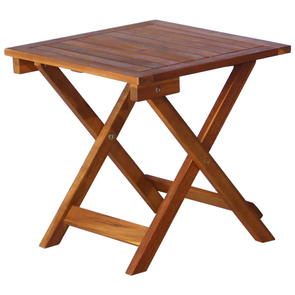 vidaXL 3 pcs espreguiçadeira c/ mesa de centro madeira acácia maciça