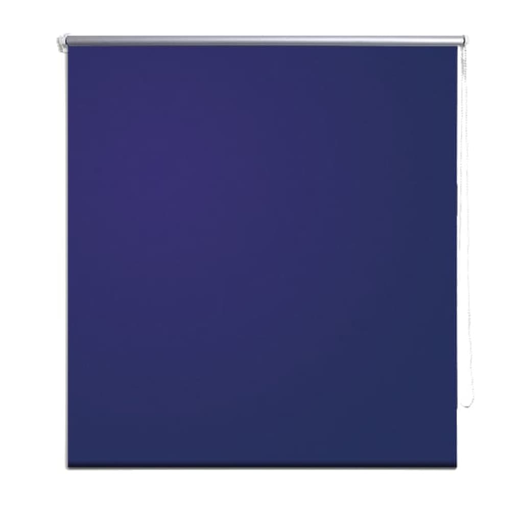 Estore de rolo 40 x 100 cm, Marinho / Azul