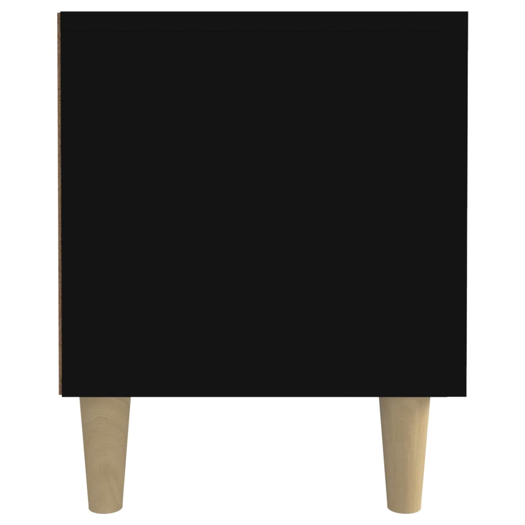 vidaXL Móvel de TV 180x31,5x40 cm derivados de madeira preto