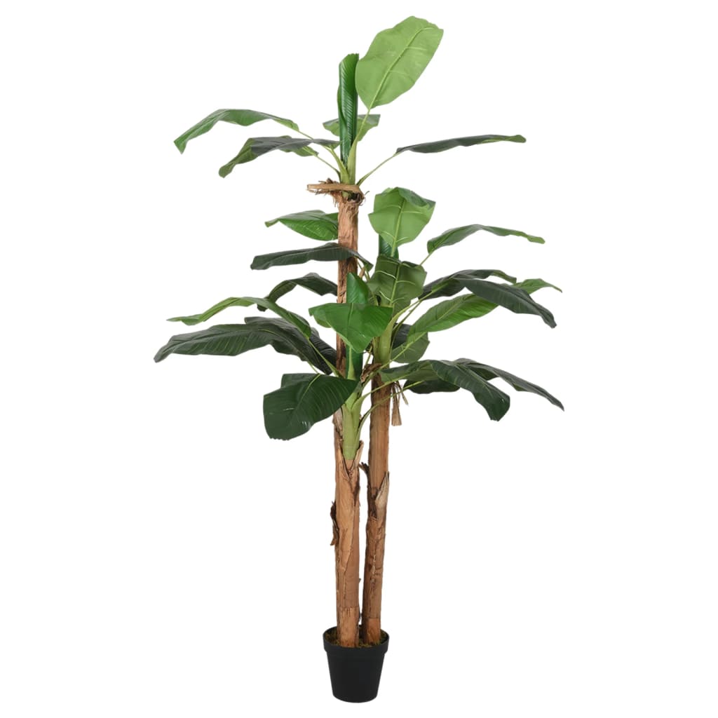 vidaXL Bananeira artificial 19 folhas 180 cm verde