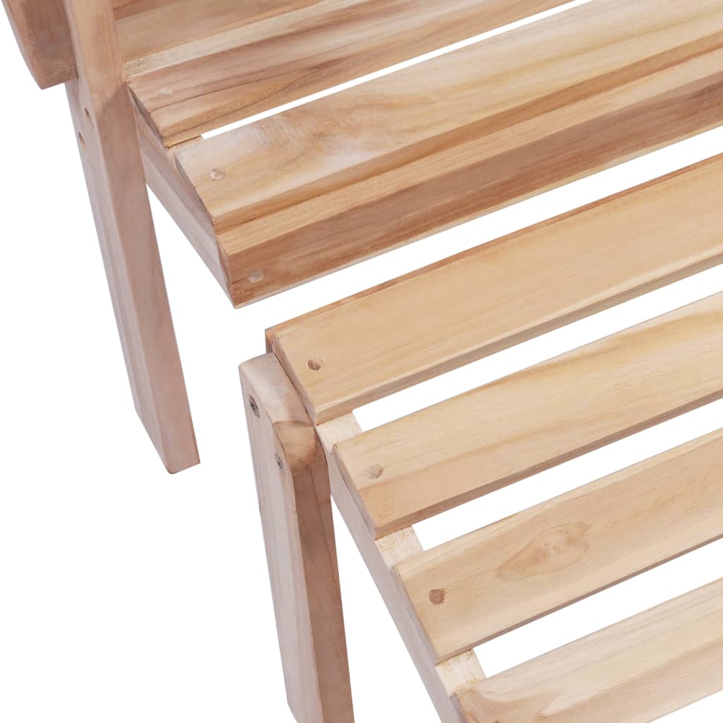 vidaXL Cadeira Adirondack madeira teca maciça