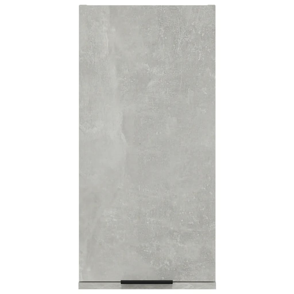 vidaXL Armário de parede casa de banho 32x20x67 cm cinza cimento
