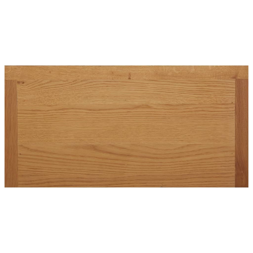vidaXL Louceiro 70x35x75 cm madeira de carvalho maciça