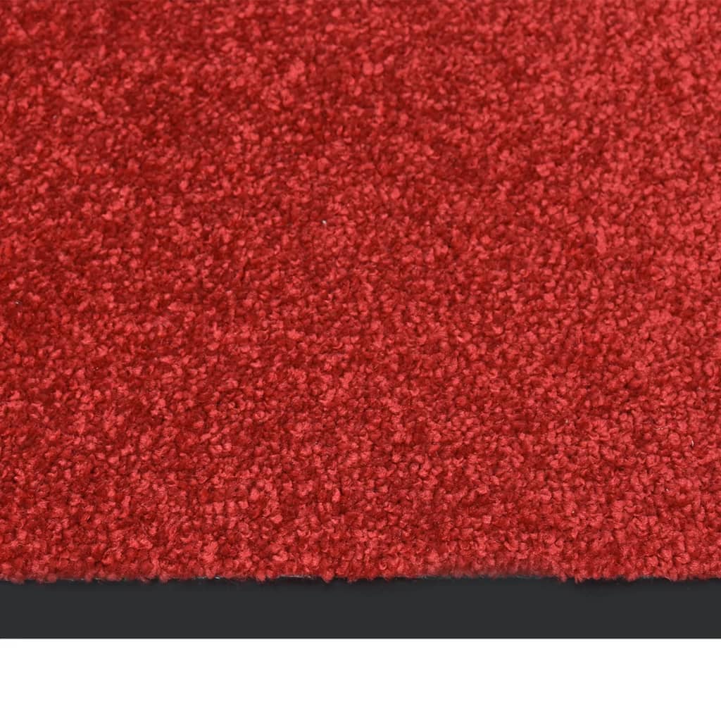 vidaXL Tapete de porta 40x60 cm vermelho