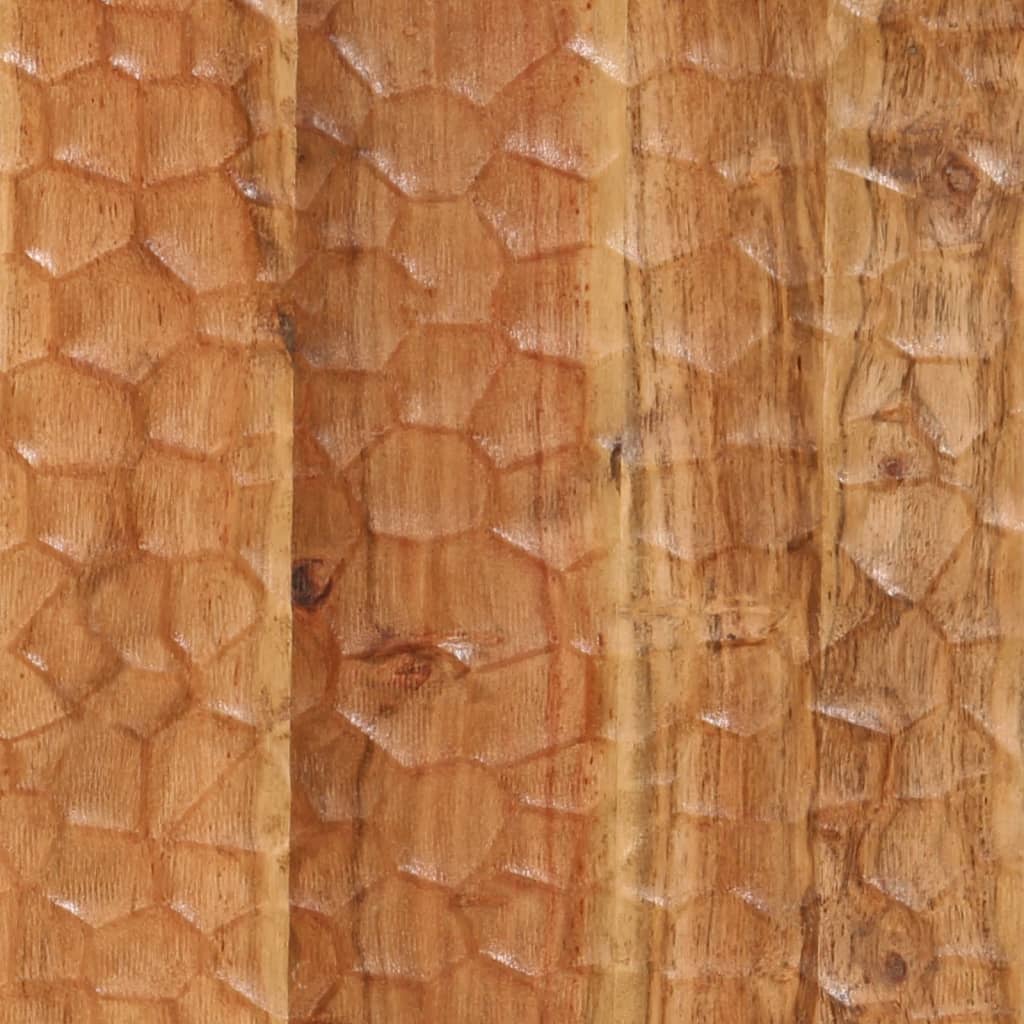 vidaXL Armário de casa de banho 62x33x58 cm madeira de acácia maciça