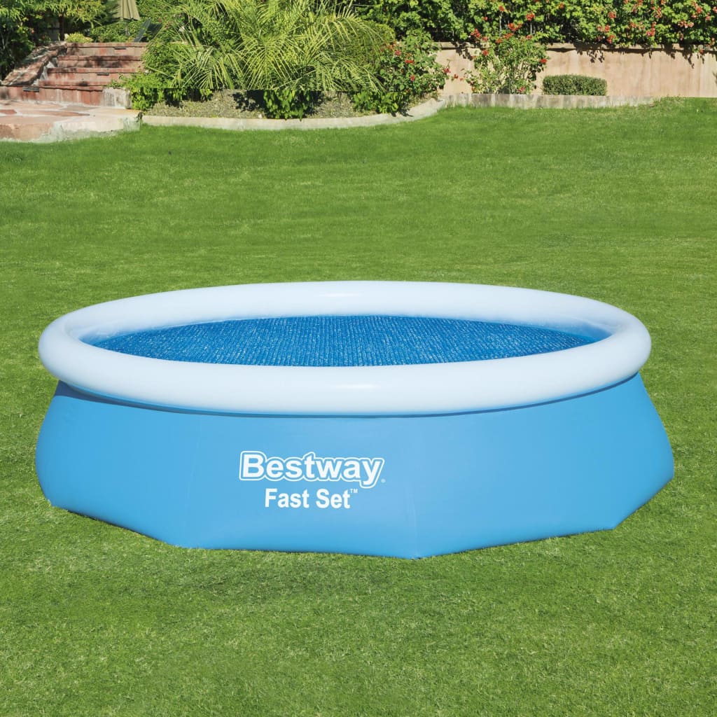 Bestway Cobertura de piscina solar Flowclear 305 cm