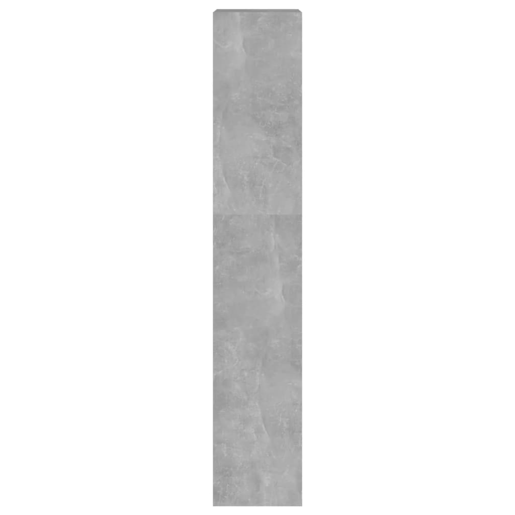 vidaXL Estante/divisória 40x30x166 cm cor cinzento cimento