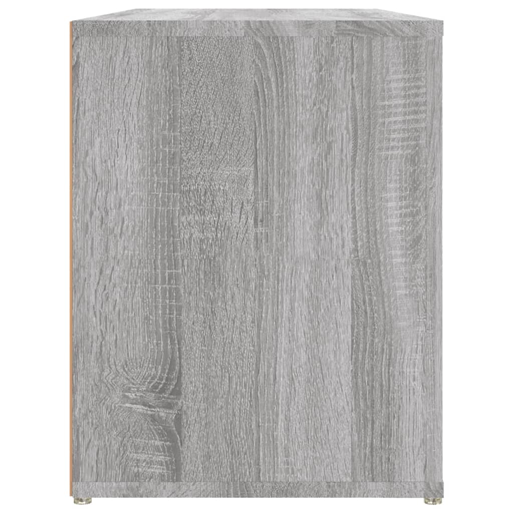 vidaXL Sapateira 100x35x45 cm derivados de madeira sonoma cinza