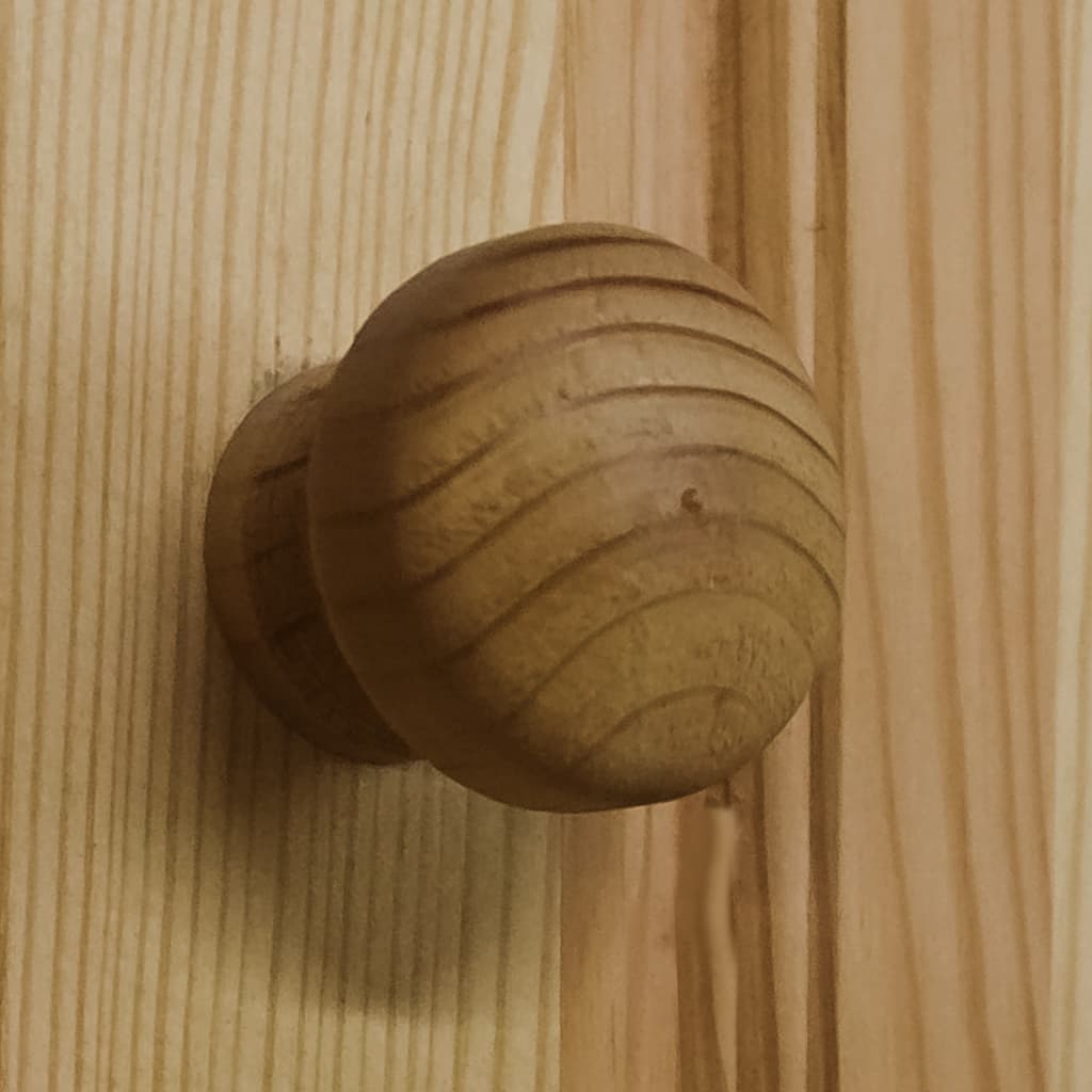 vidaXL Mesa de cabeceira 41x30x42 cm madeira de pinho maciça