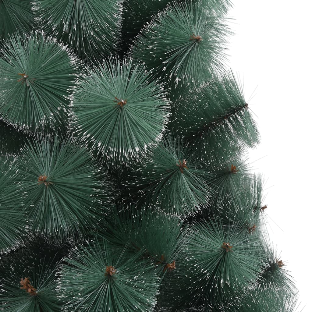vidaXL Árvore Natal artificial c/ luzes LED/bolas 120 cm PVC/PE verde