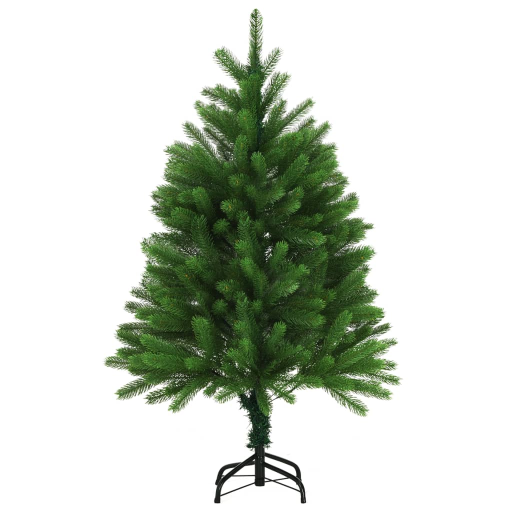 vidaXL Árvore Natal artificial pré-iluminada 120 cm verde