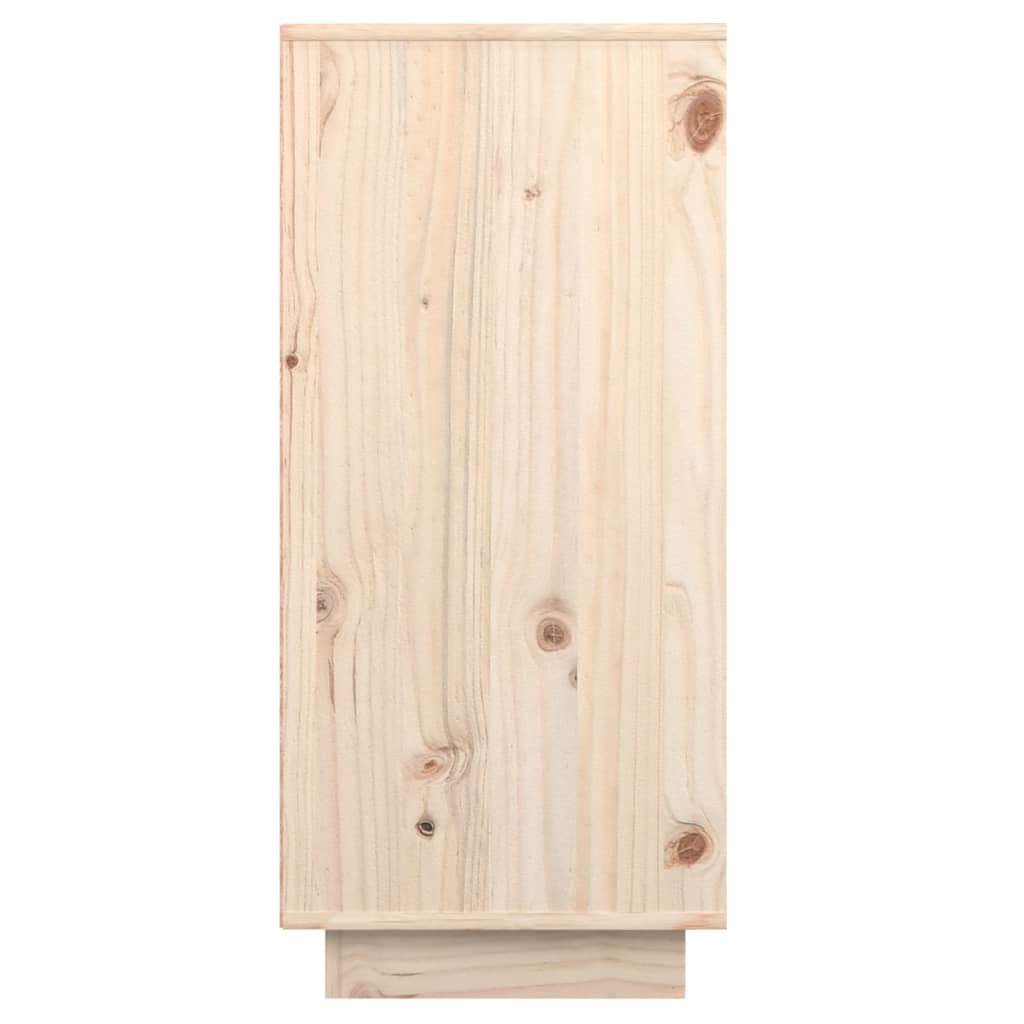 vidaXL Aparador 60x34x75 cm madeira de pinho maciça