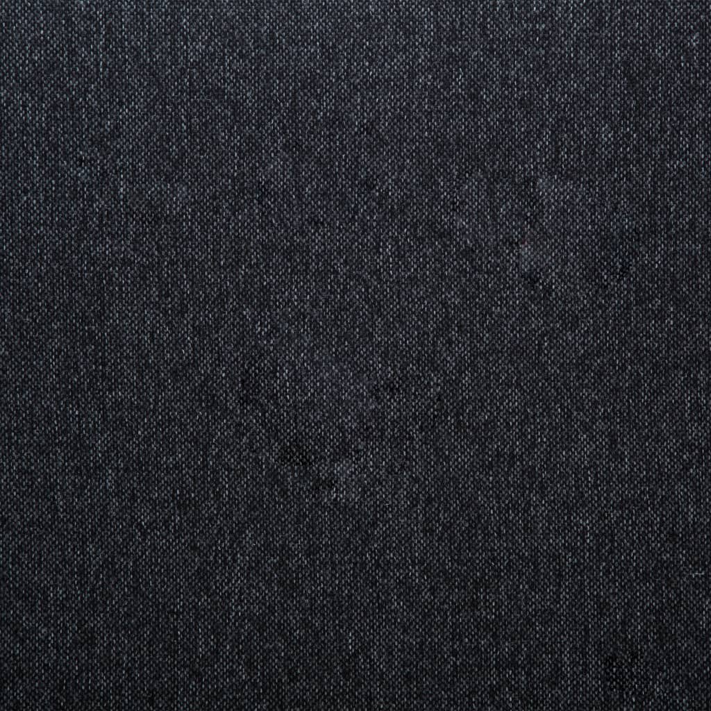 vidaXL Estrutura de sofá-cama em tecido cinzento escuro