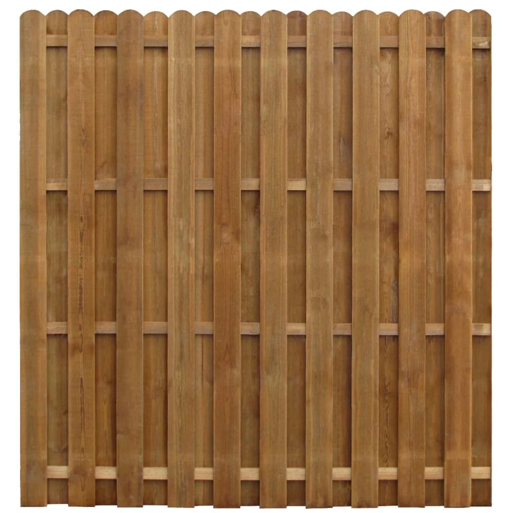 vidaXL Painel de vedação 170x170 cm madeira de pinho impregnada