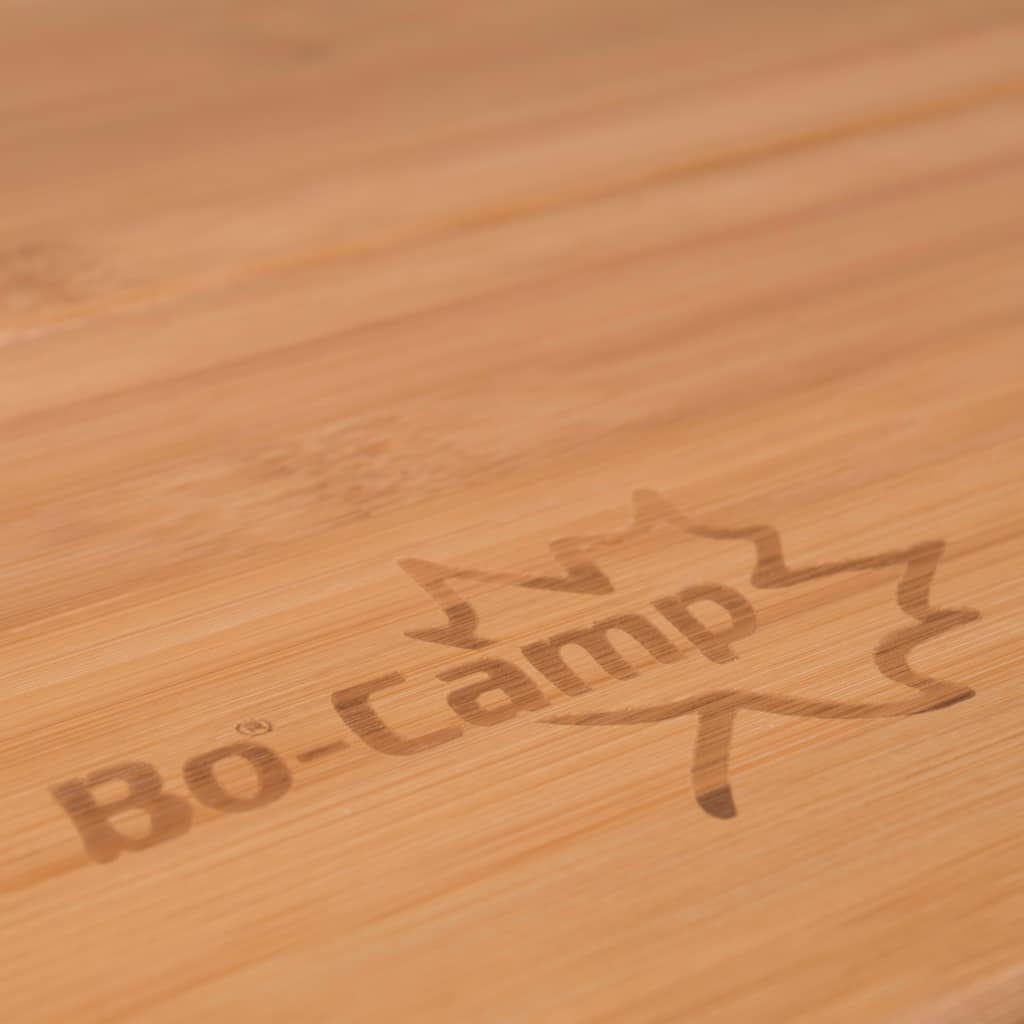 Bo-Camp Mesa de campismo dobrável Suffolk 80x60 cm bambu