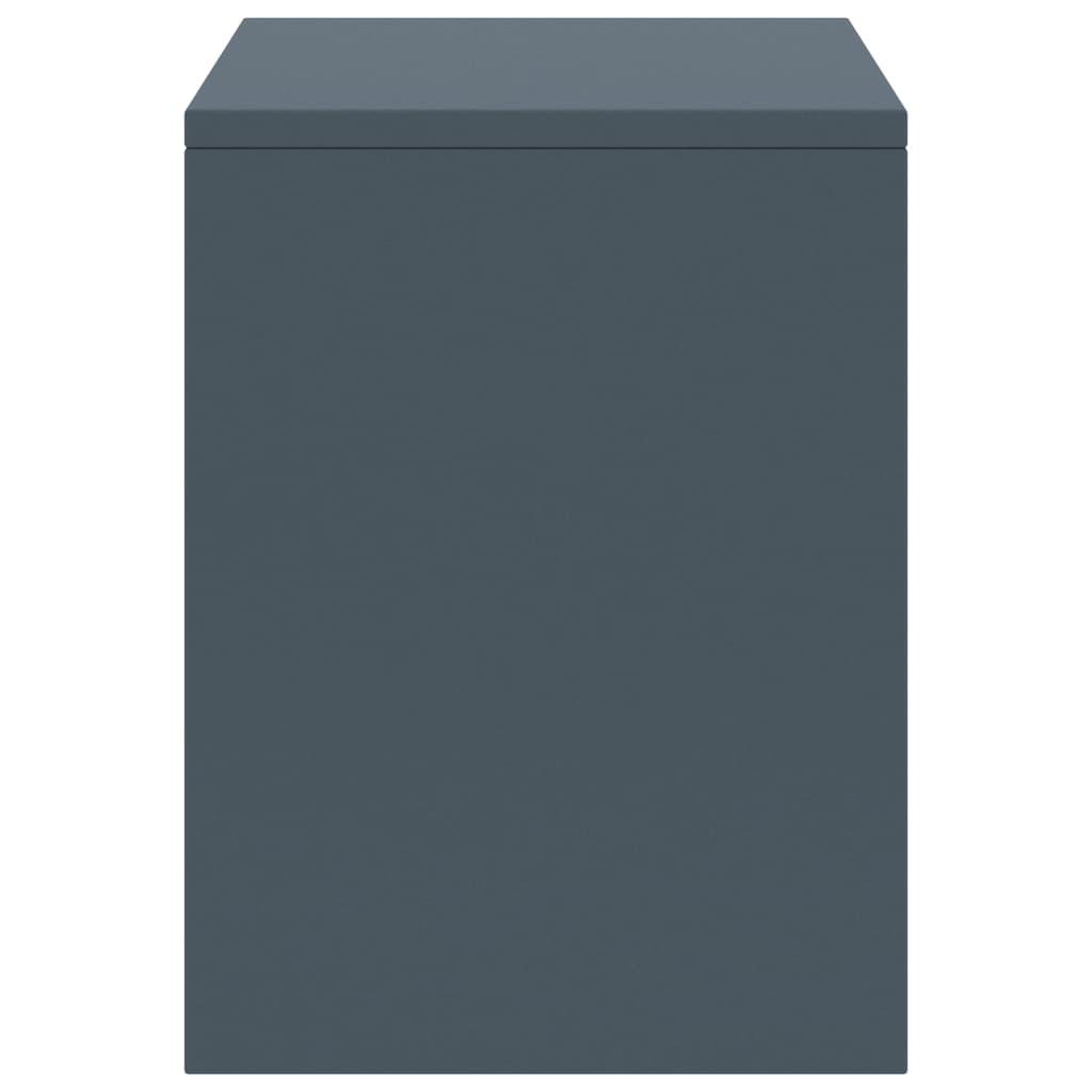 vidaXL Mesas de cabeceira 2 pcs 35x30x40cm pinho maciço cinzento-claro