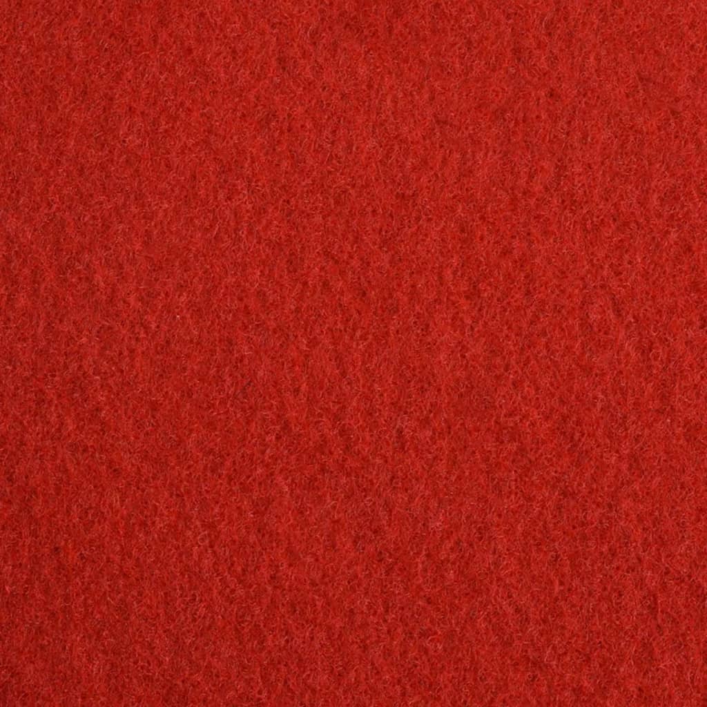 vidaXL Carpete lisa para eventos 1x12 m vermelho