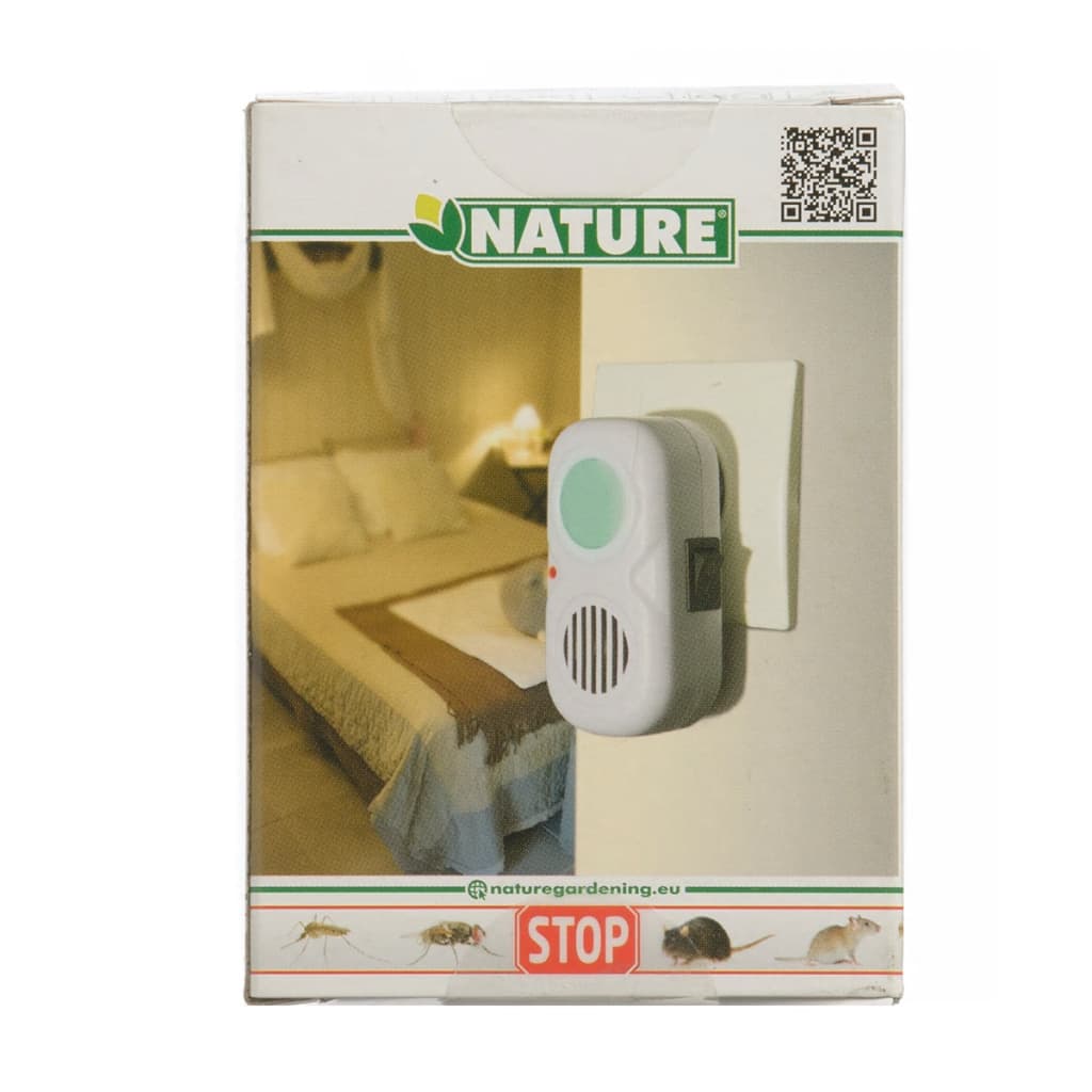 Nature Repelente ultrassónico elétrico de insetos/ratos 25 m²