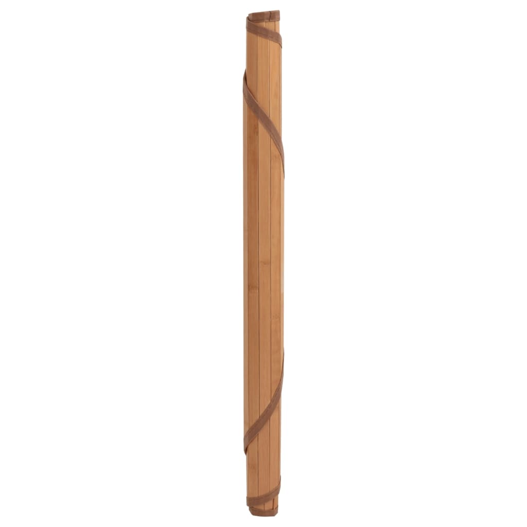 vidaXL Tapete redondo 60 cm bambu natural