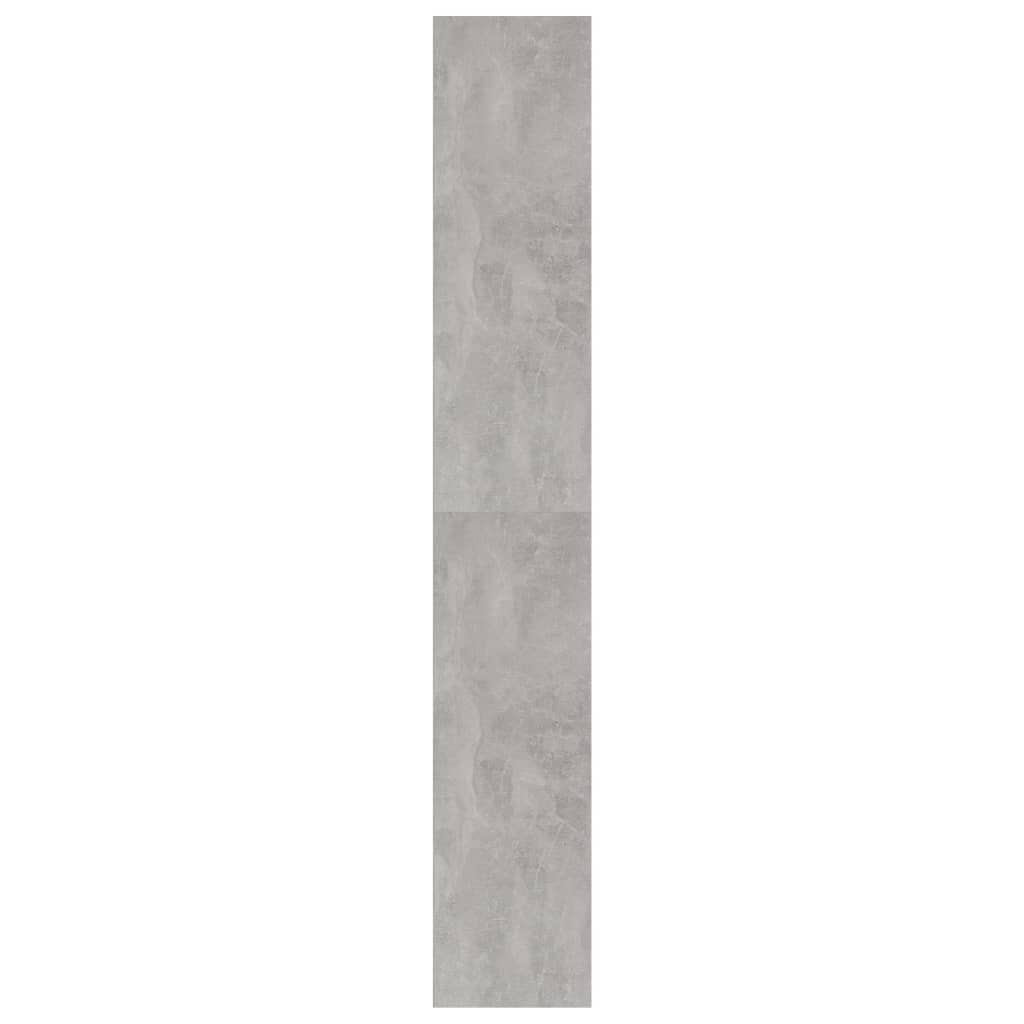 vidaXL Estante 40x30x189 cm contraplacado cinzento cimento