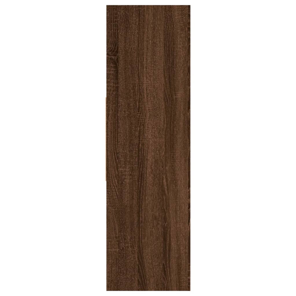 vidaXL Estante 97,5x29,5x100 cm derivados de madeira carvalho castanho