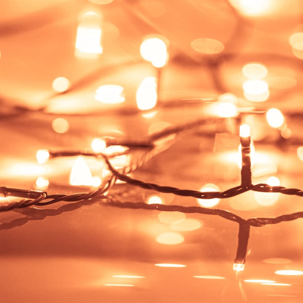 vidaXL Árvore de Natal fina com 300 luzes LED 270 cm