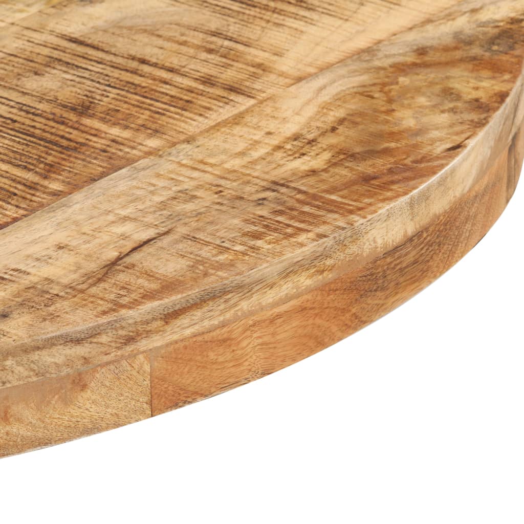 vidaXL Mesa de bistrô redonda Ø60x75 cm madeira de mangueira áspera