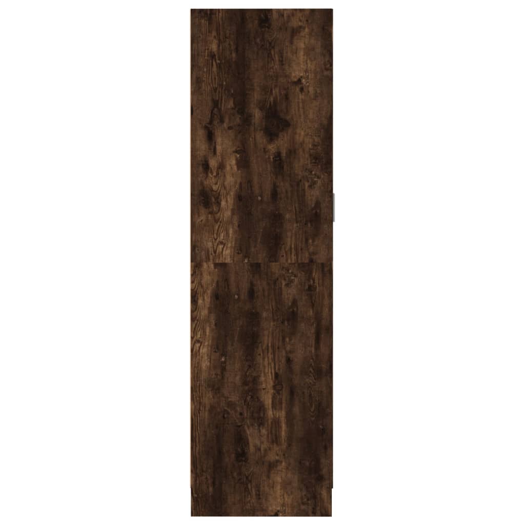 vidaXL Roupeiro 82,5x51,5x180 cm derivados de madeira carvalho fumado