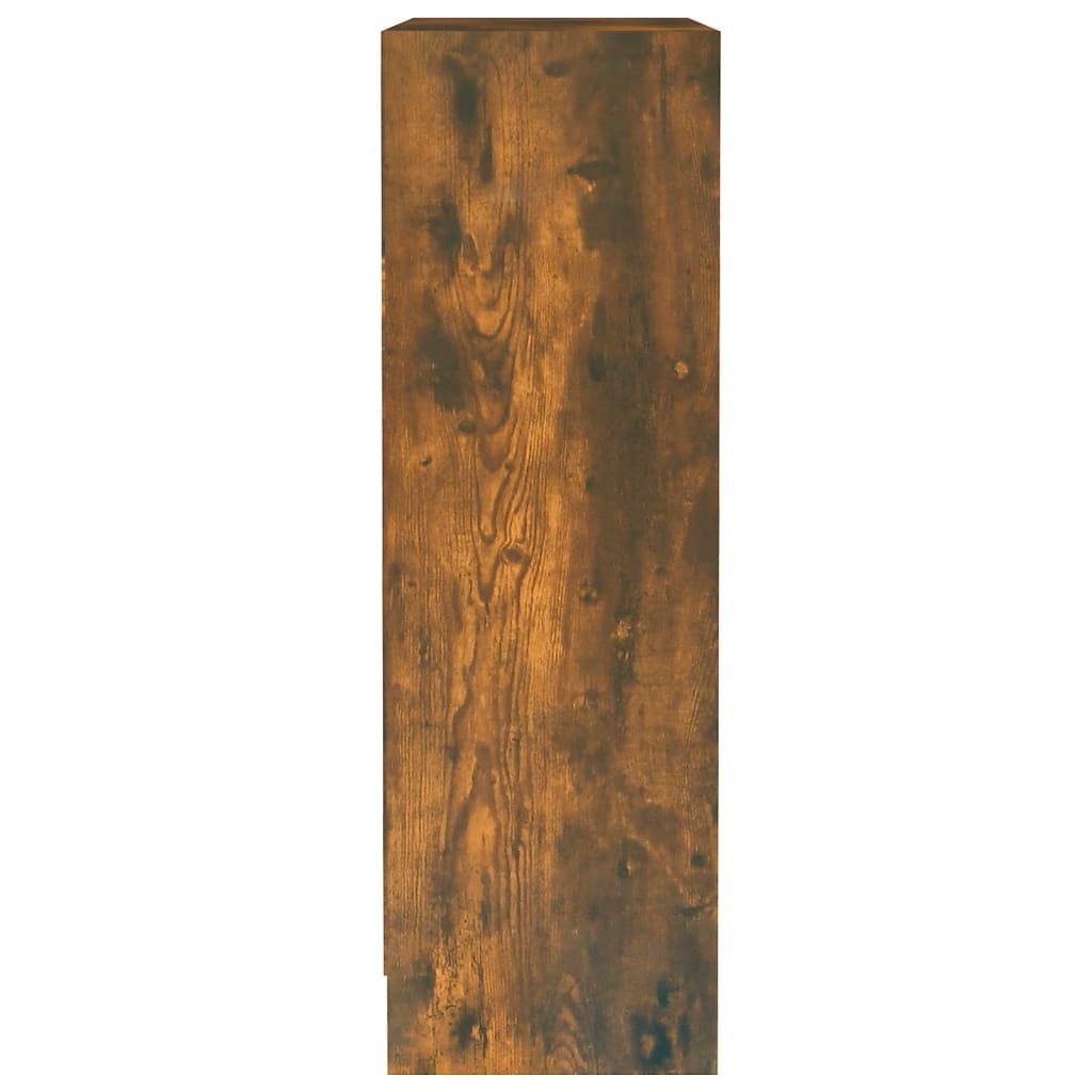 vidaXL Estante 60x24x76 cm derivados de madeira carvalho fumado