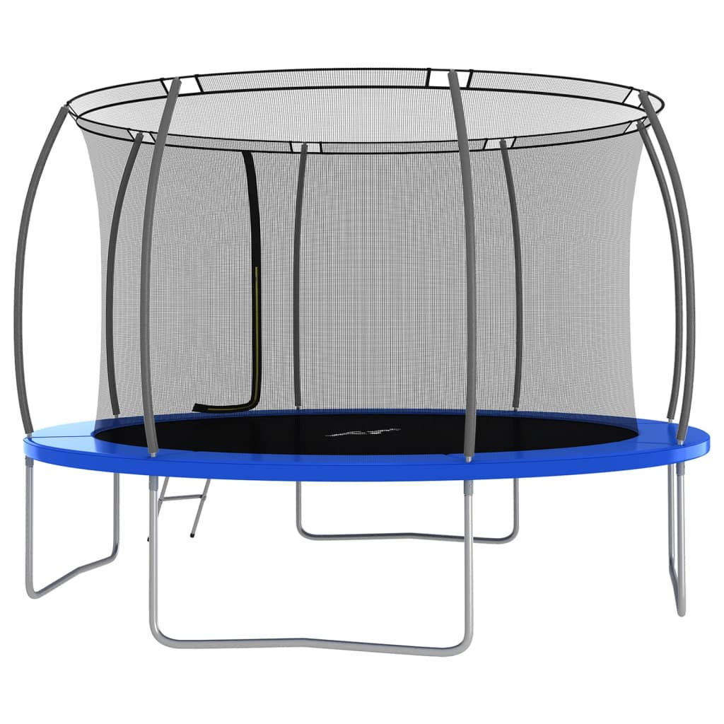 vidaXL Conjunto de trampolim redondo 366x80 cm 150 kg