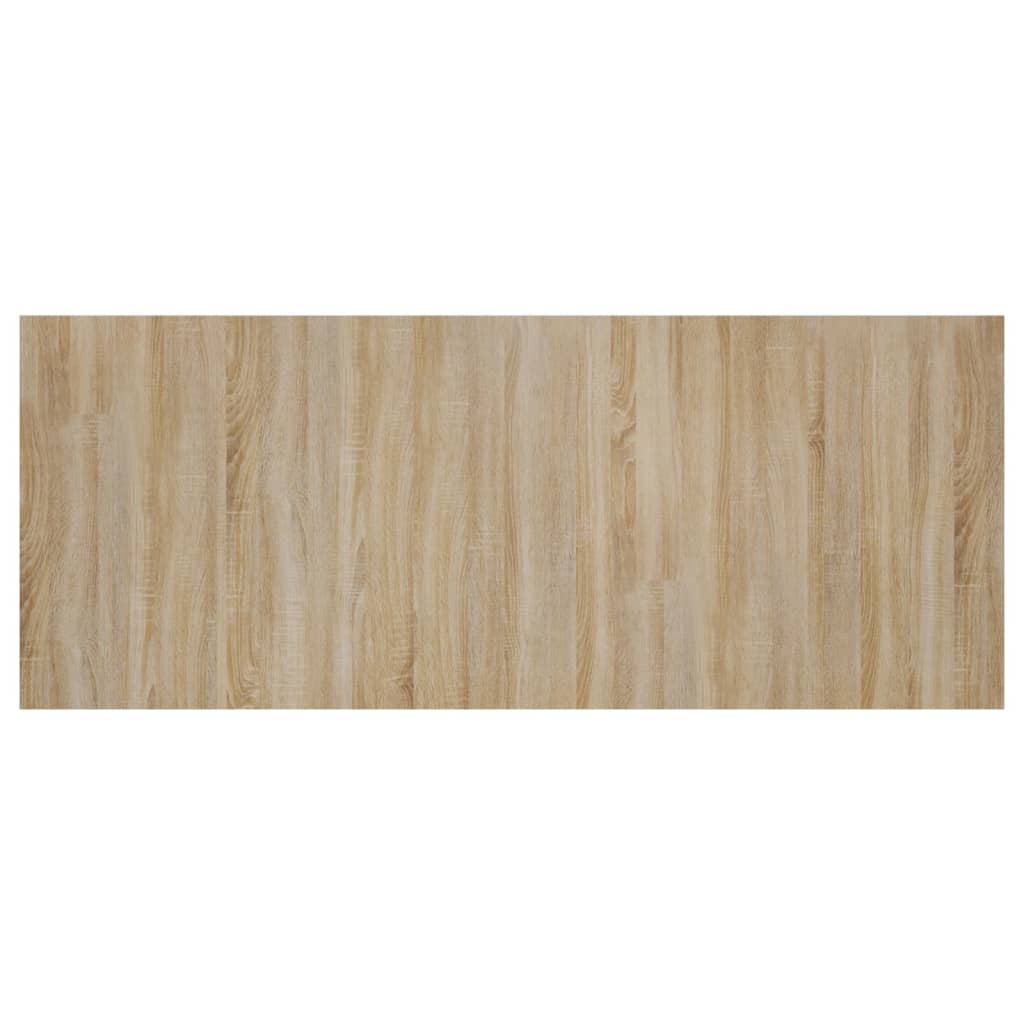 vidaXL Cabeceira cama 200x1,5x80 cm derivados madeira carvalho sonoma