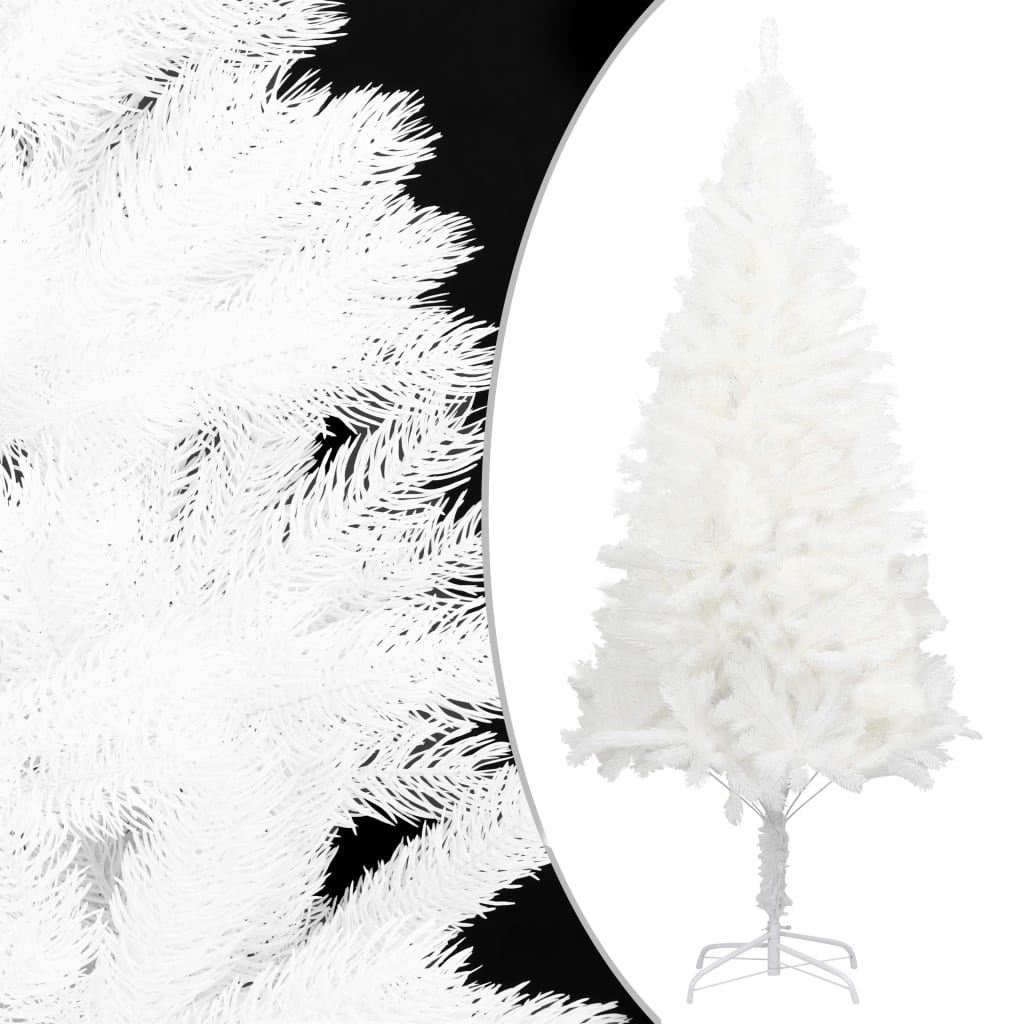 vidaXL Árvore Natal artificial pré-iluminada 120 cm branco