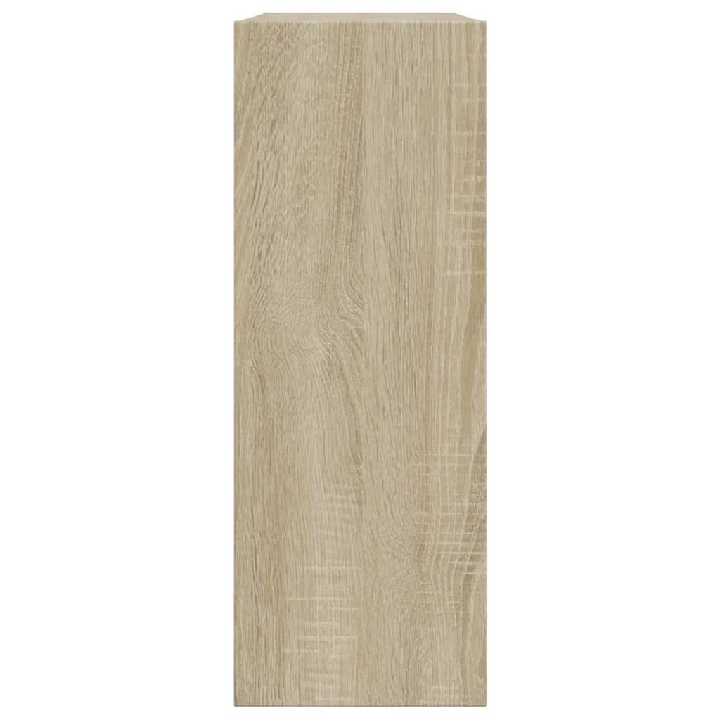 vidaXL Sapateira 80x21x57 cm derivados de madeira carvalho sonoma