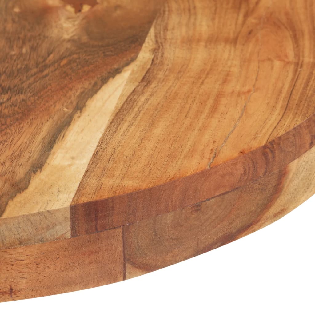 vidaXL Mesa de bar redonda Ø60x110 cm madeira de acácia maciça
