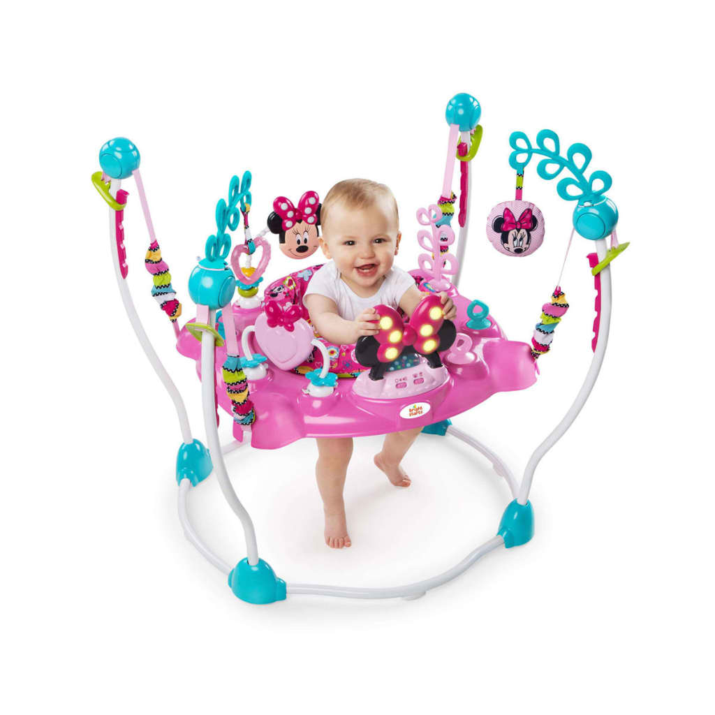 Disney Cadeira baloiço para bebé da Minnie Mouse, rosa, K10299
