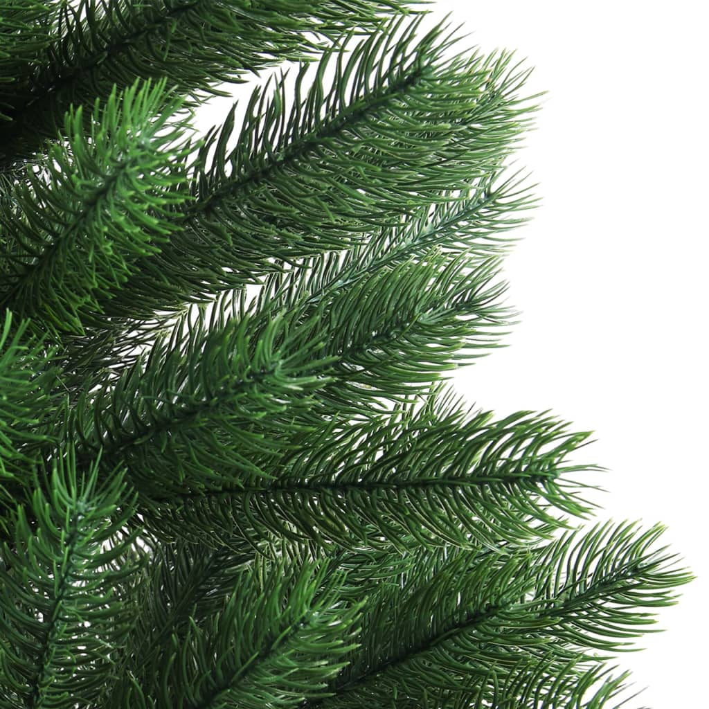 vidaXL Árvore Natal artificial pré-iluminada 90 cm verde