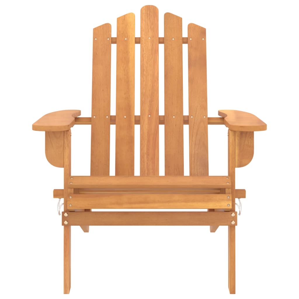 vidaXL Cadeiras de jardim Adirondack 2 pcs madeira de acácia maciça