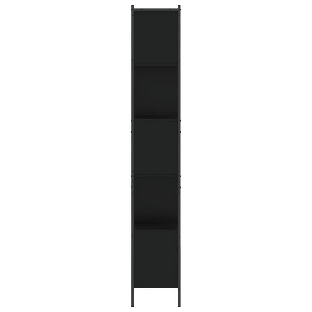 vidaXL Estante 72x28x172 cm derivados de madeira preto