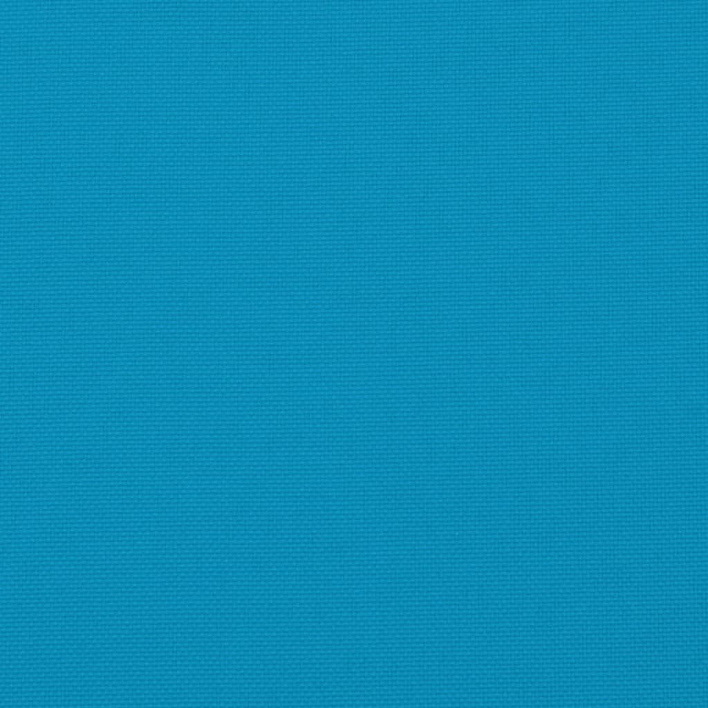 vidaXL Almofadão p/ espreguiçadeira 200x60x3 cm tecido oxford azul