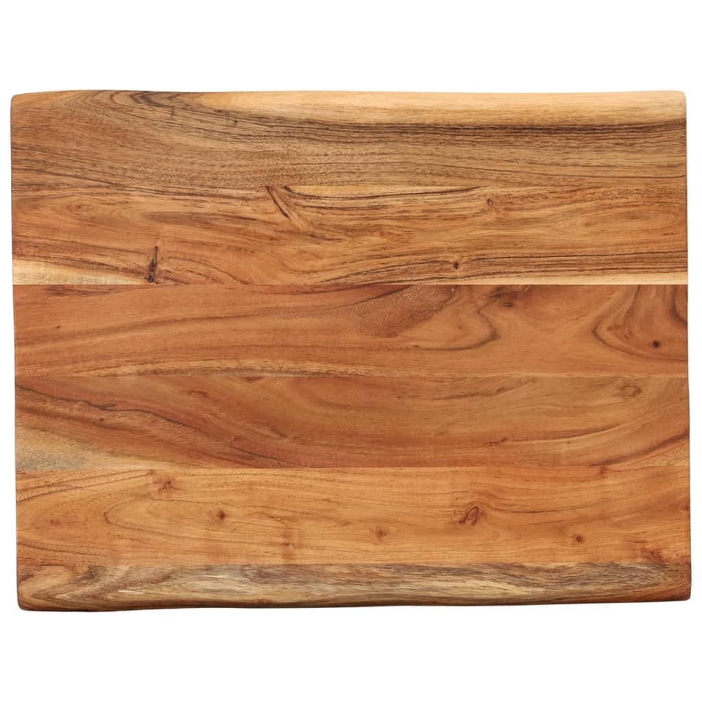 vidaXL Tábua de cortar 50x38x2,5 cm madeira de acácia maciça