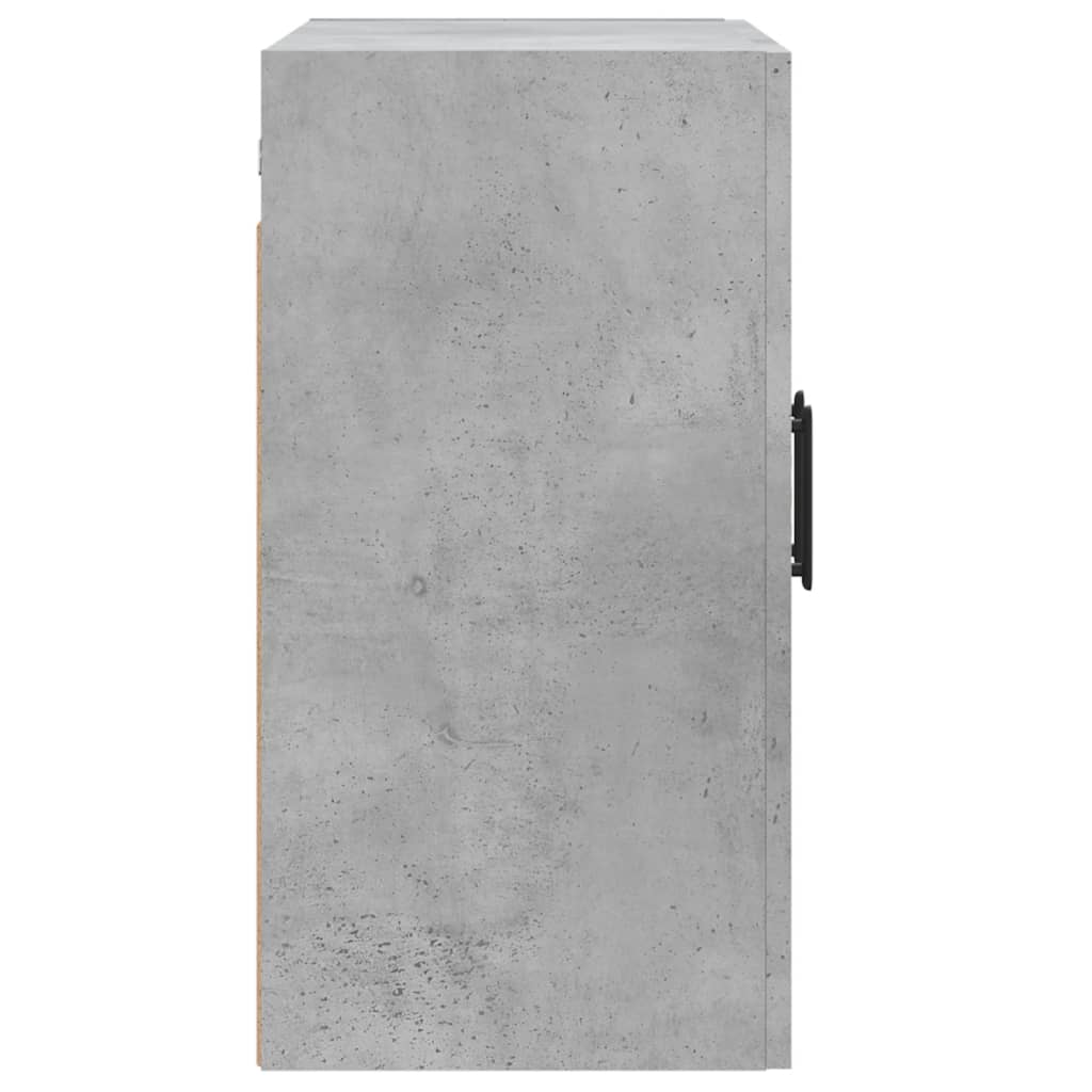 vidaXL Armário parede 60x31x60cm derivados de madeira cinzento cimento