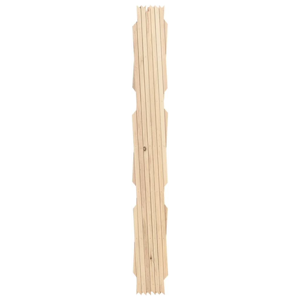 vidaXL Cercas em treliça 5 pcs 180x80 cm madeira de abeto maciça
