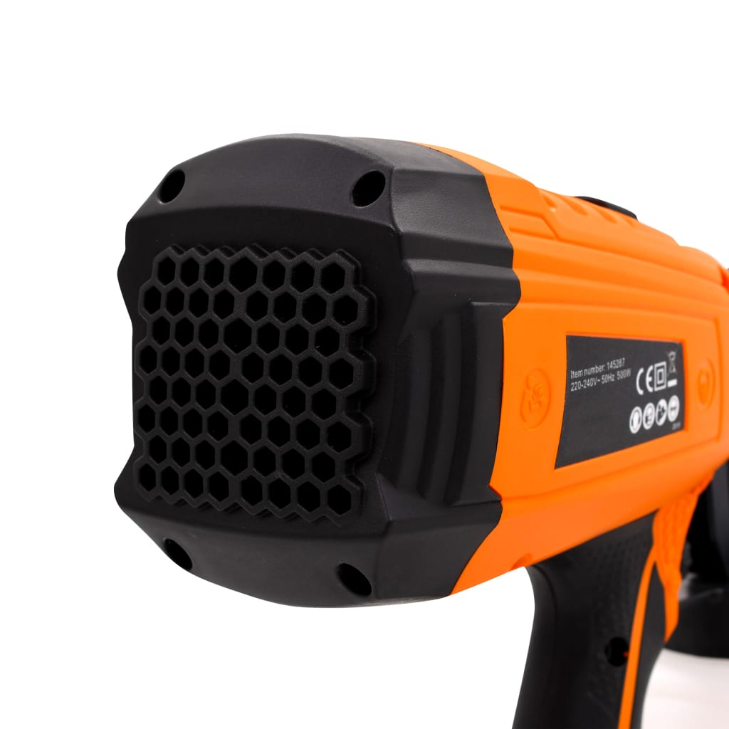 vidaXL Pistola de pintura elétrica com 3 bicos 500 W 800 ml
