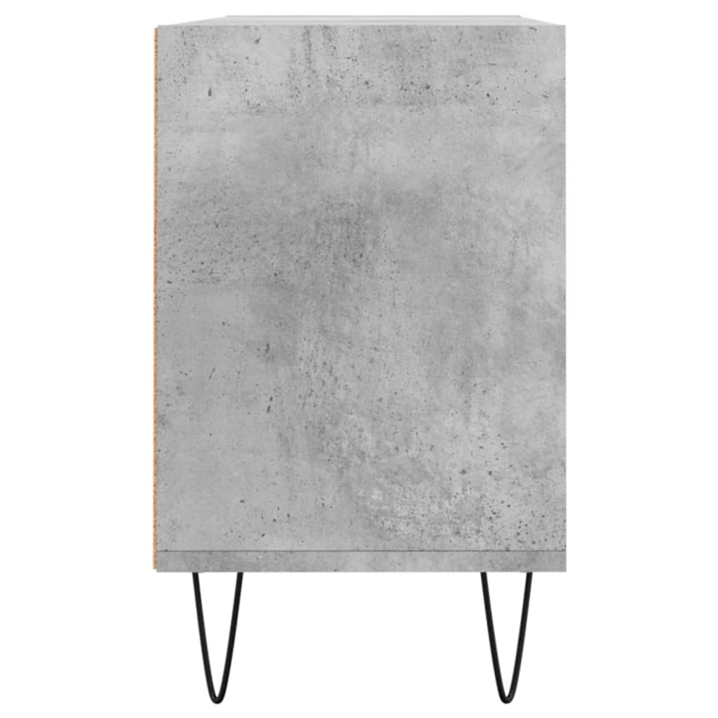 vidaXL Móvel de TV 103,5x30x50 cm derivados madeira cinzento cimento