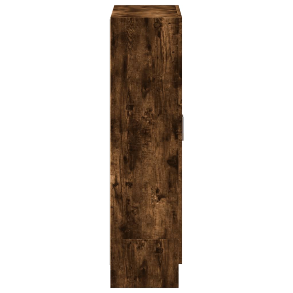 vidaXL Estante 82,5x30,5x115 cm derivados de madeira carvalho fumado