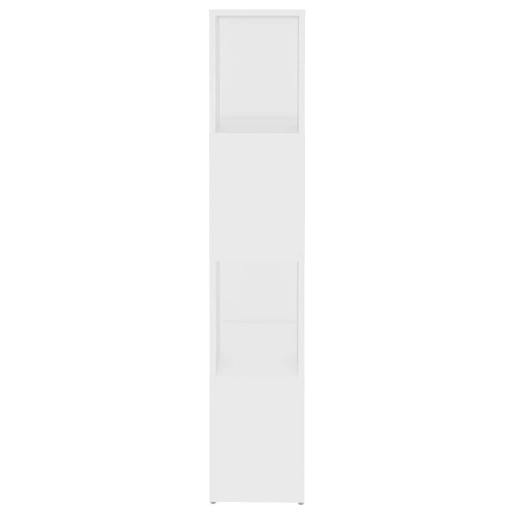 vidaXL Estante/divisória 60x24x124,5 cm contraplacado branco