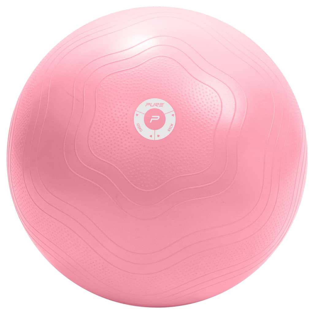 Pure2Improve Bola de exercícios 65 cm rosa