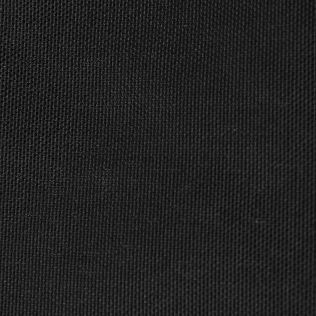 vidaXL Para-sol estilo vela tecido oxford retangular 2x4,5 m preto
