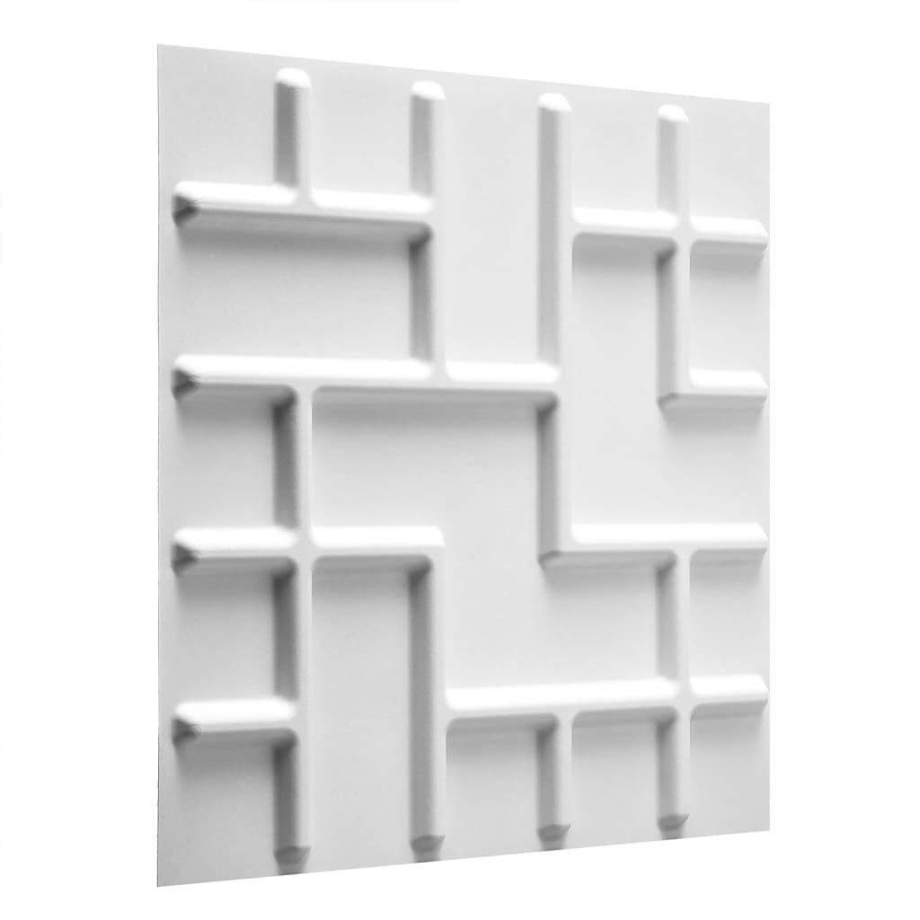 WallArt Painéis de parede 3D Tetris 12 pcs GA-WA16